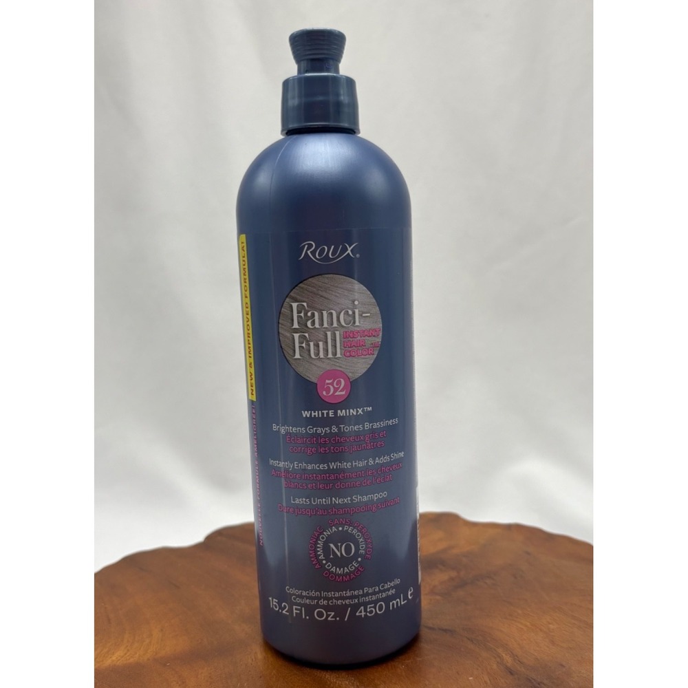 Roux Fanci-Full Instant Hair Color Rinse, 52 White Minx, 15.2 Fluid‎ Ounce